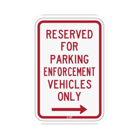 PBOT Road sign P4100R (Oregon) (Road Sign) STICKER Vinyl Kiss-Cut Decal