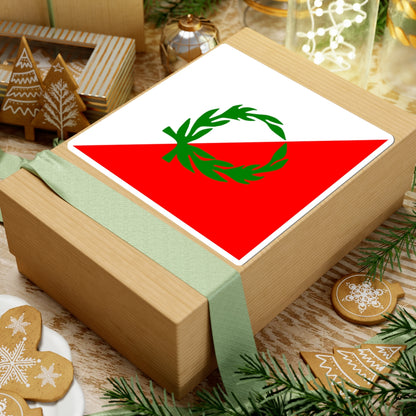 Flag of the Mount Lebanon Emirate under the Maanid dynasty (Lebanon) STICKER Vinyl Kiss-Cut Decal