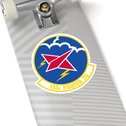 163 Fighter Squadron (U.S. Air Force) STICKER Vinyl Kiss-Cut Decal-The Sticker Space