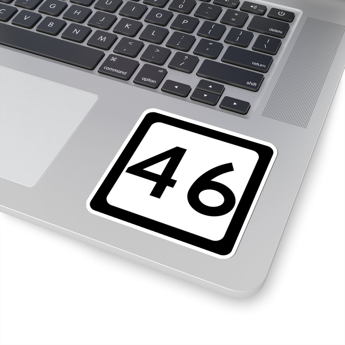 WV-46 (Virginia) (Road Sign) STICKER Vinyl Kiss-Cut Decal