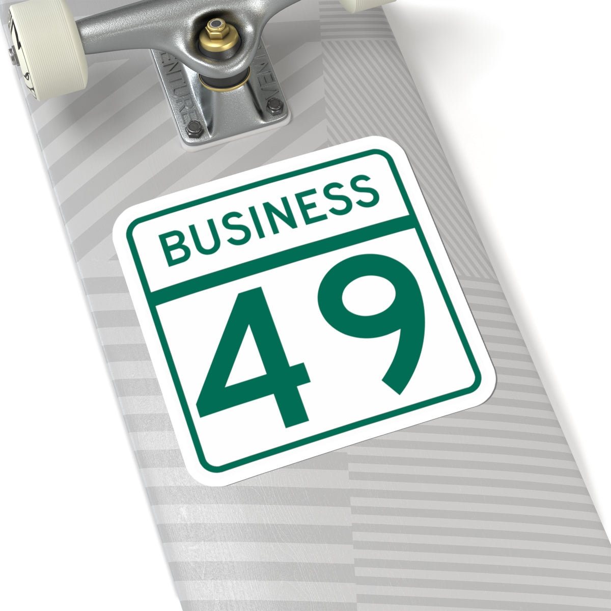 MD Route 49 Business (Maryland) (Road Sign) STICKER Vinyl Kiss-Cut Decal