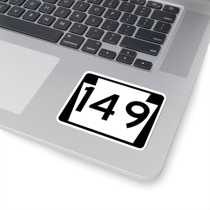 PA-149 (Pennsylvania) (Road Sign) STICKER Vinyl Kiss-Cut Decal