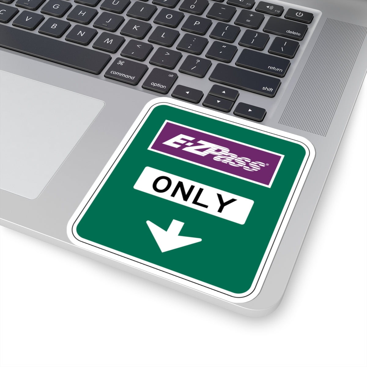 Conventional Toll Plaza Advance Sign 1 (Maryland) (Road Sign) STICKER Vinyl Kiss-Cut Decal