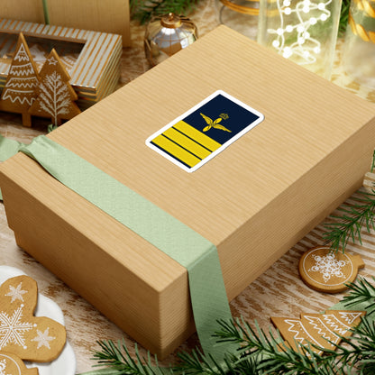 OF 4 Överstelöjtnant FV hylsa (Sweden) (Military Rank) STICKER Vinyl Kiss-Cut Decal