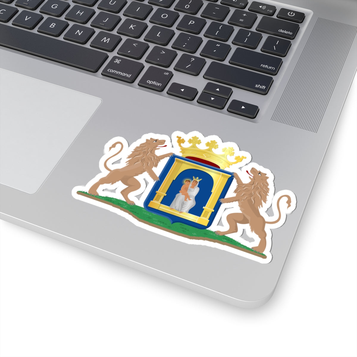 Assen wapen (Netherlands) (Coat of Arms) STICKER Vinyl Kiss-Cut Decal