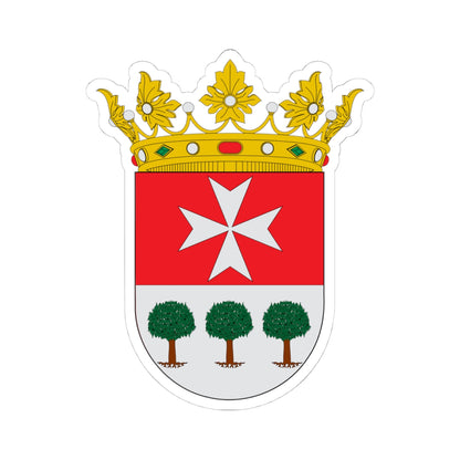 Escudo de Binaced (Spain) (Coat of Arms) STICKER Vinyl Kiss-Cut Decal
