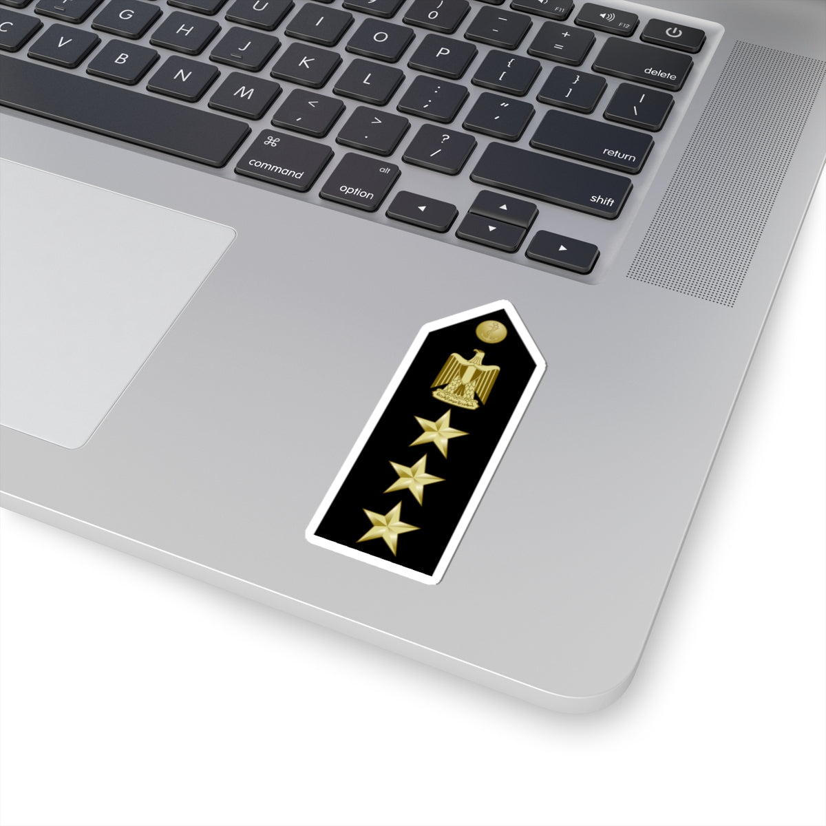 EgyptianNavyInsignia Commodore shoulderboard (Egypt) (Military Rank) STICKER Vinyl Kiss-Cut Decal