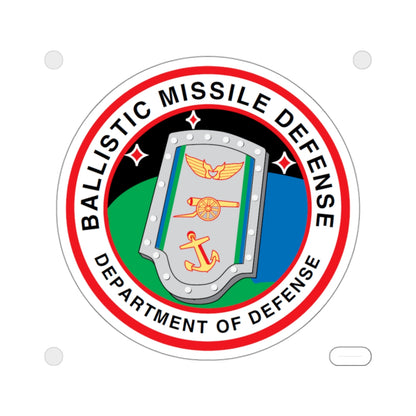 Ballistic Missile Defense - STICKER Vinyl Kiss-Cut Decal-3 Inch-White-The Sticker Space