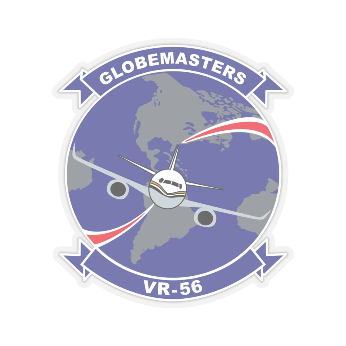 VR 56 Globemasters (U.S. Navy) STICKER Vinyl Kiss-Cut Decal