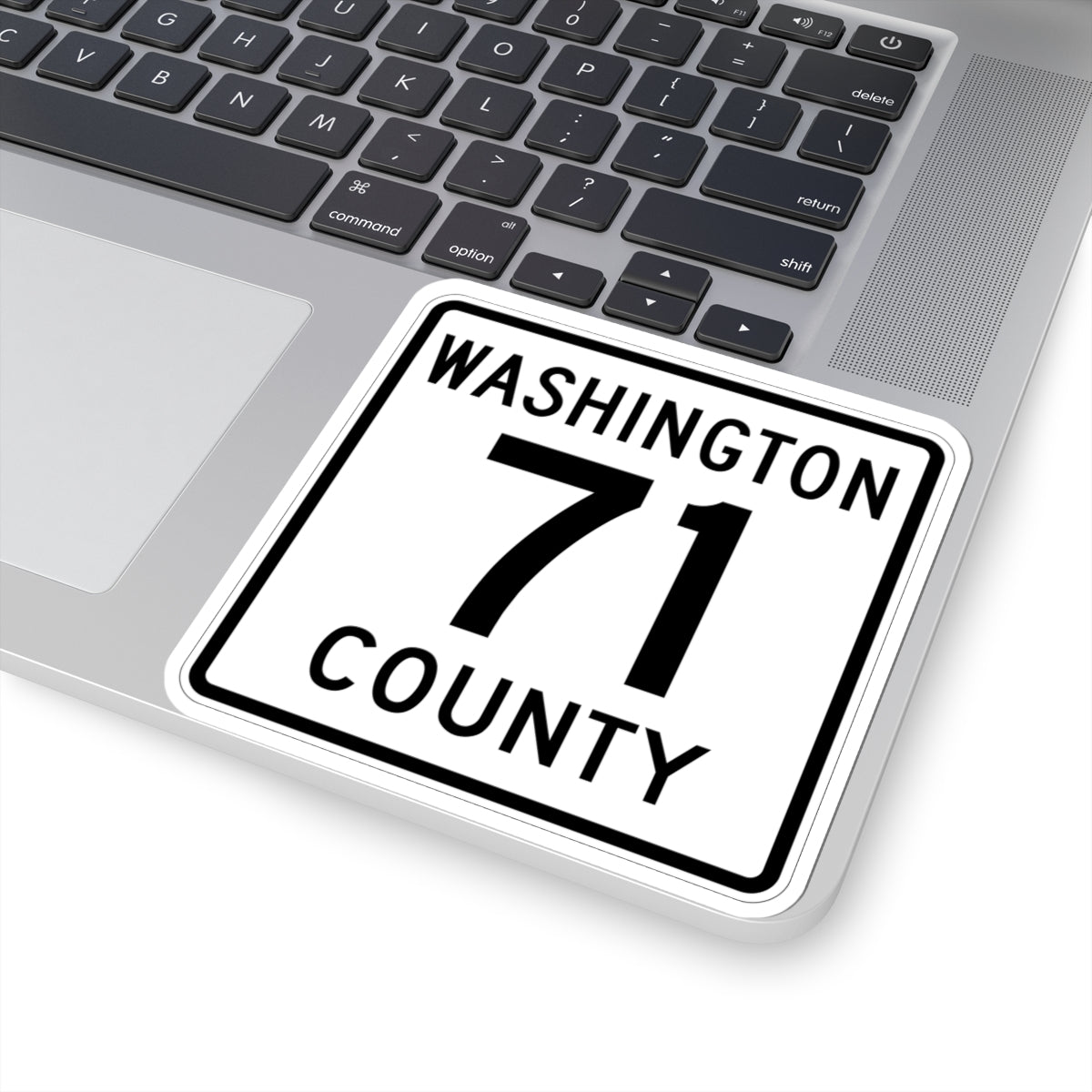 Washington County 71 MN (Minnesota) (Road Sign) STICKER Vinyl Kiss-Cut Decal