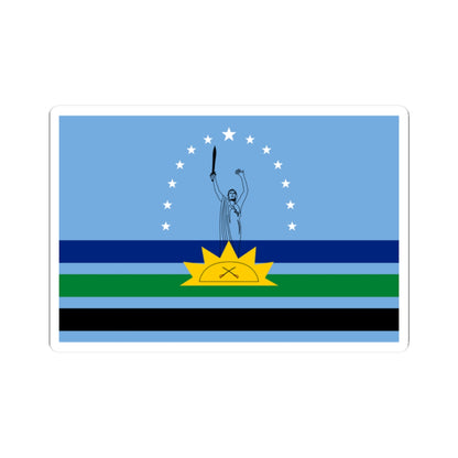 Flag of Monagas State (Venezuela) STICKER Vinyl Kiss-Cut Decal