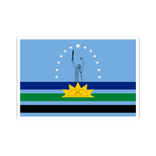 Flag of Monagas State (Venezuela) STICKER Vinyl Kiss-Cut Decal