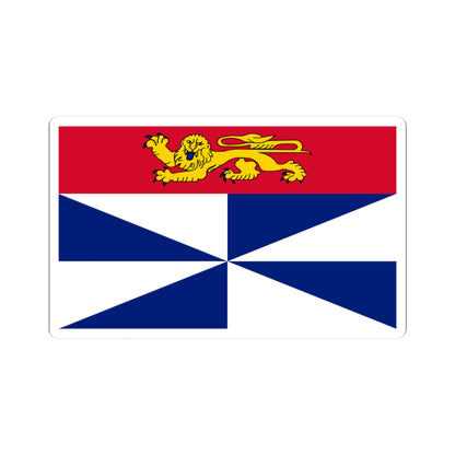 Flag of Gironde (France) STICKER Vinyl Kiss-Cut Decal
