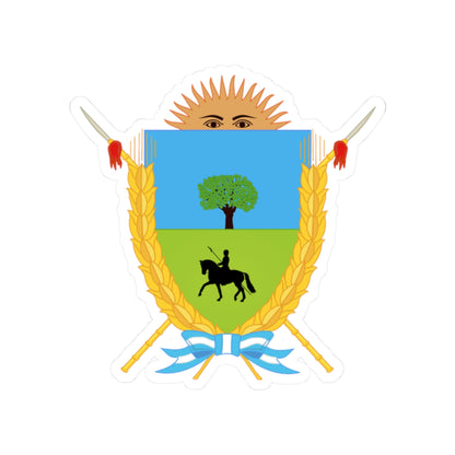 Coat of Arms La Pampa Argentina - STICKER Vinyl Kiss-Cut Decal