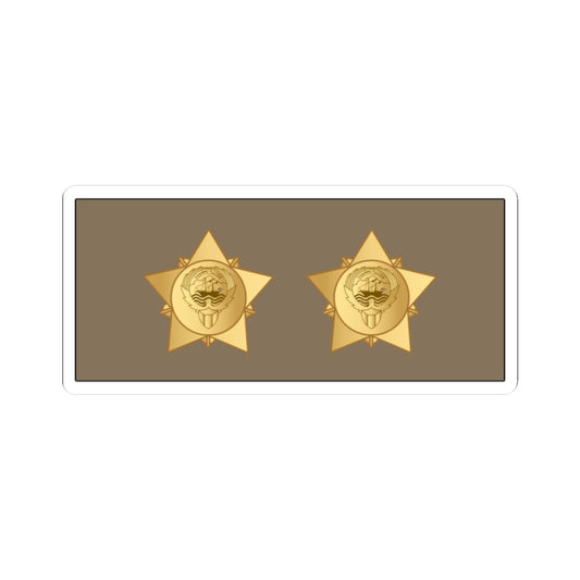 06. KLF CWO (Kuwait) (Military Rank) STICKER Vinyl Kiss-Cut Decal