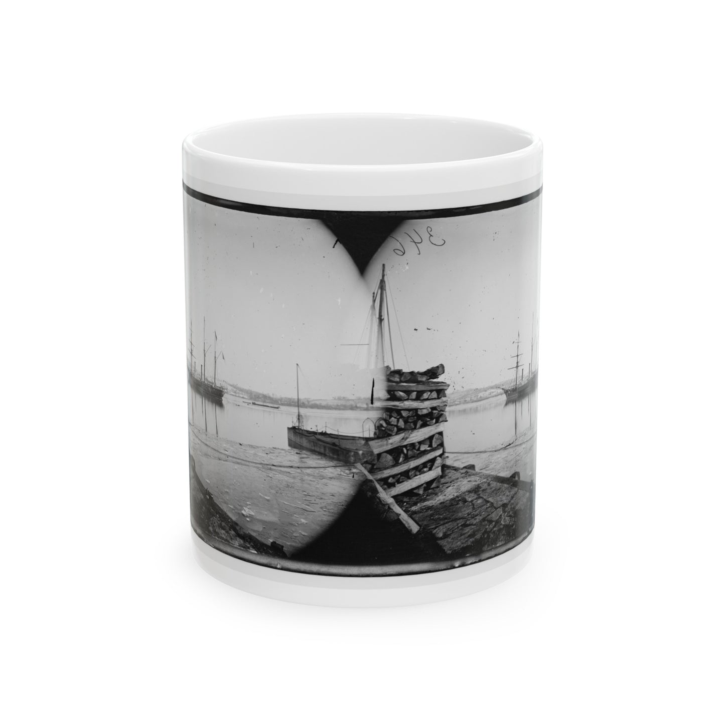 Washington, District Of Columbia. Brazilian Steamer (U.S. Civil War) White Coffee Mug