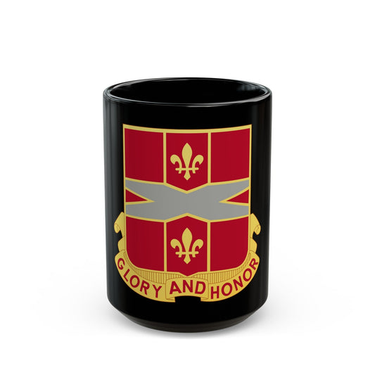 111th Air Defense Artillery Regiment (U.S. Army) Black Coffee Mug-15oz-The Sticker Space