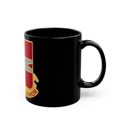 111th Air Defense Artillery Regiment (U.S. Army) Black Coffee Mug-The Sticker Space