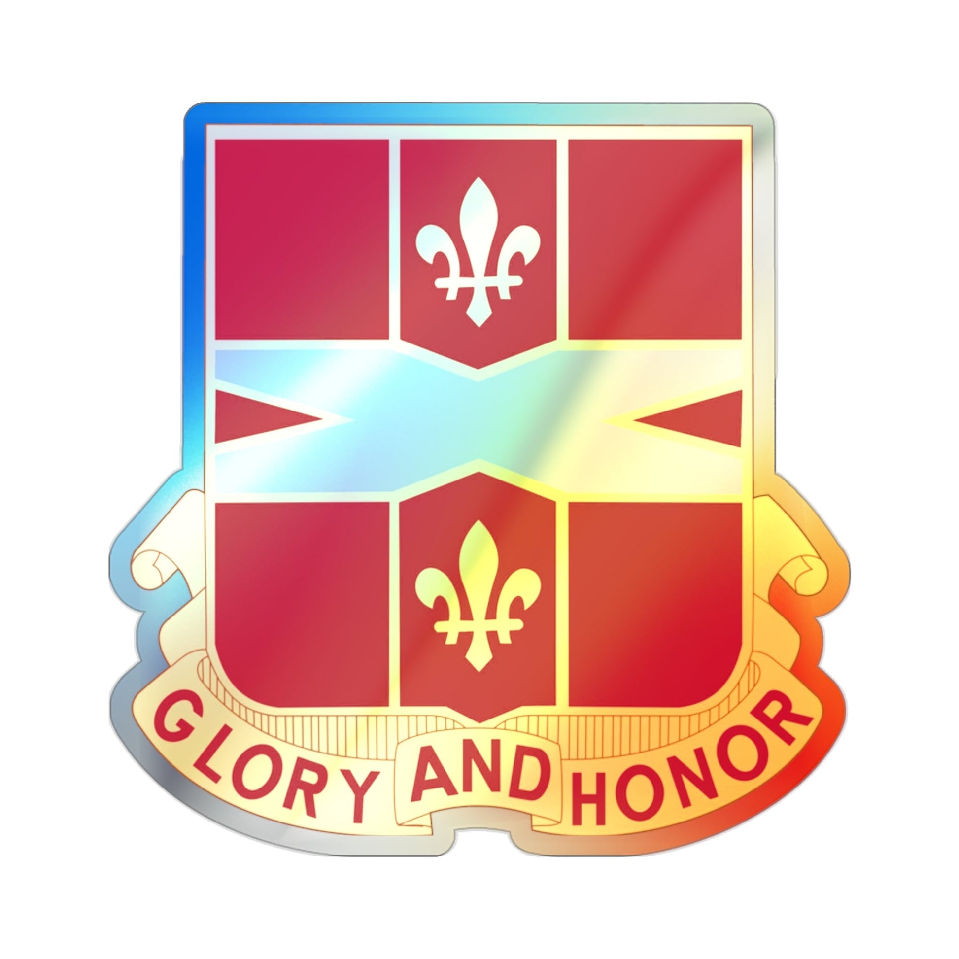 111th Air Defense Artillery Regiment (U.S. Army) Holographic STICKER Die-Cut Vinyl Decal-2 Inch-The Sticker Space