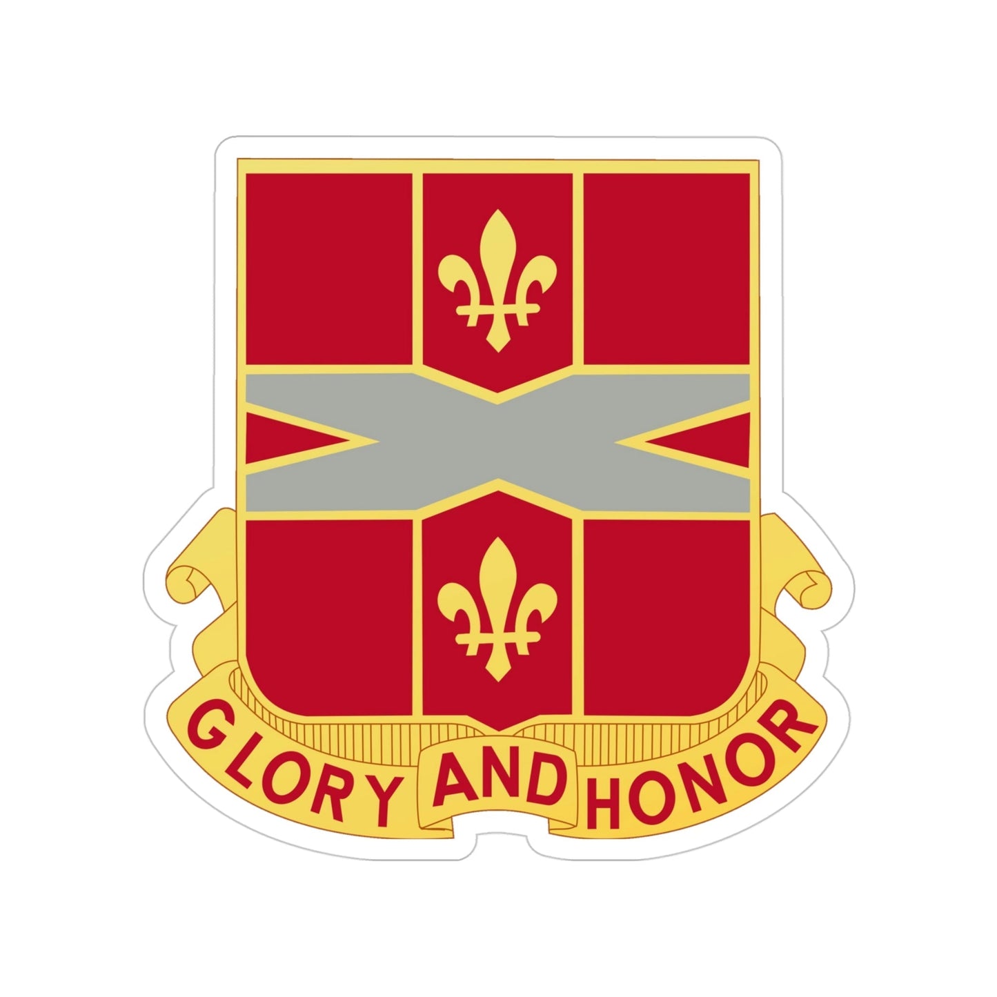 111th Air Defense Artillery Regiment (U.S. Army) Transparent STICKER Die-Cut Vinyl Decal-4 Inch-The Sticker Space