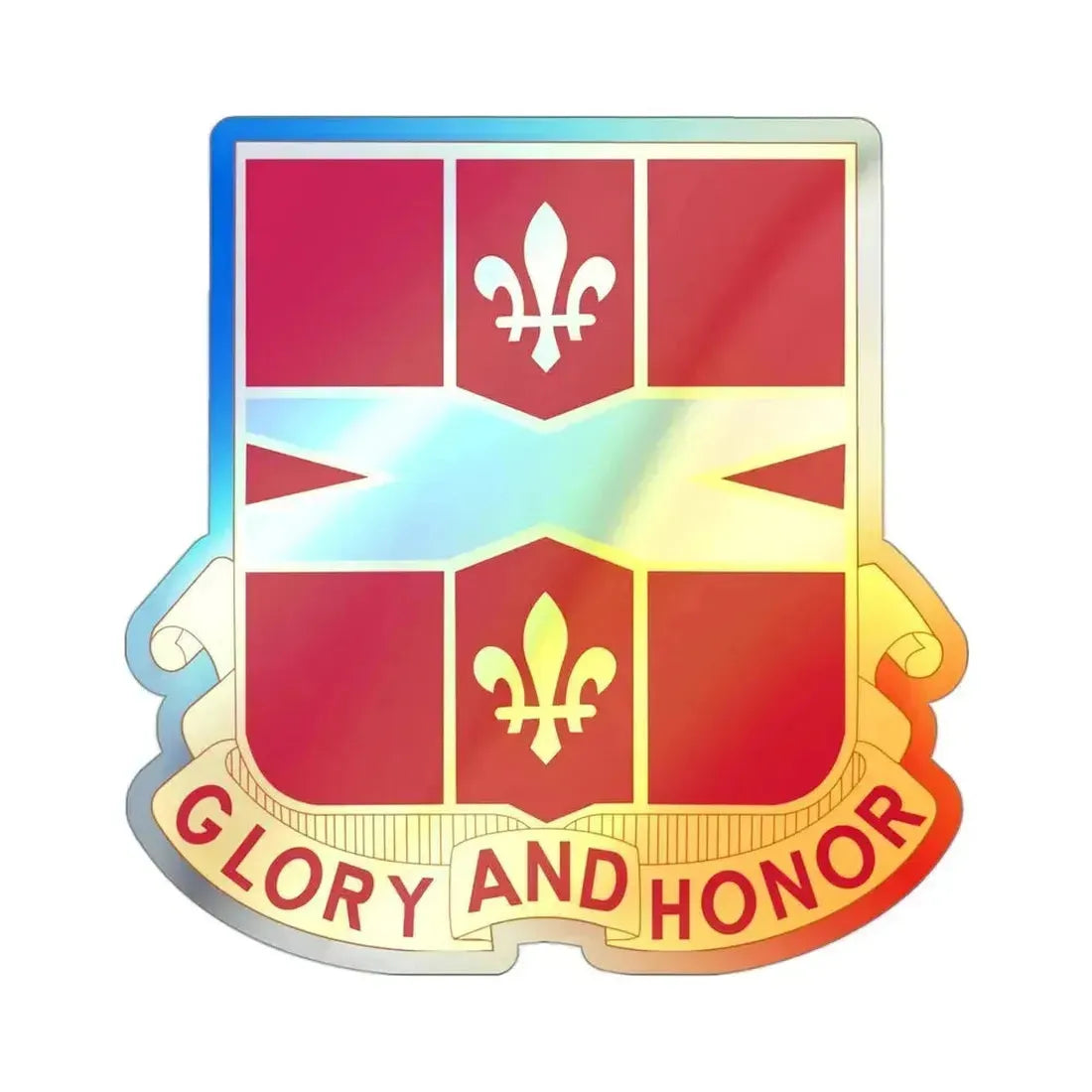 111th Air Defense Artillery Regiment (U.S. Army) Holographic STICKER Die-Cut Vinyl Decal - The Sticker Space