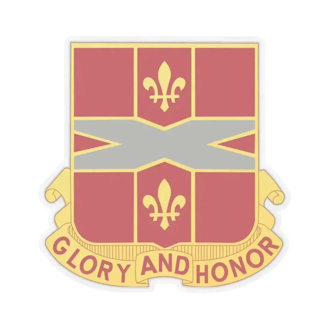 111th Air Defense Artillery Regiment (U.S. Army) STICKER Vinyl Kiss-Cut Decal 2 Inch Transparent - The Sticker Space