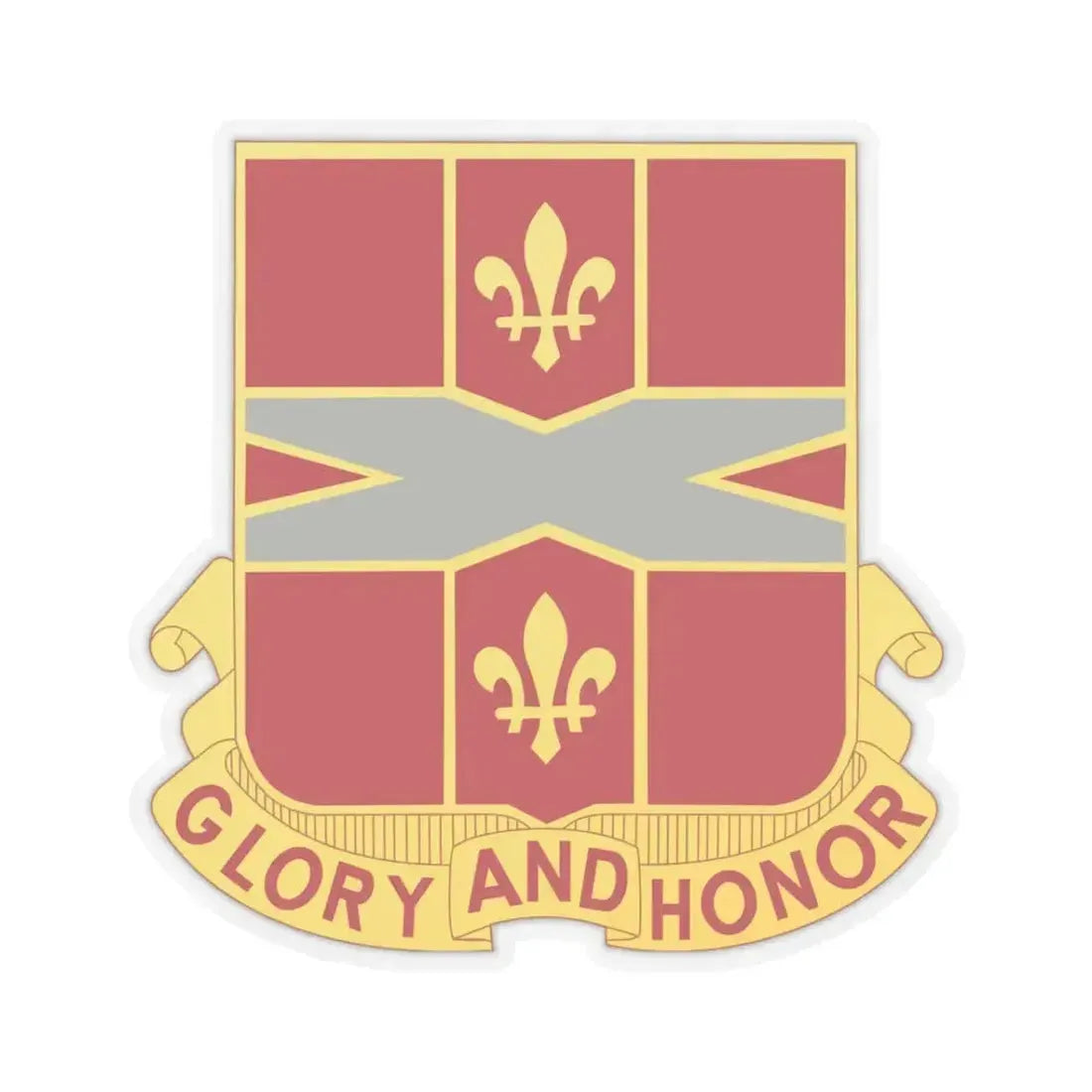 111th Air Defense Artillery Regiment (U.S. Army) STICKER Vinyl Kiss-Cut Decal 3 Inch Transparent - The Sticker Space