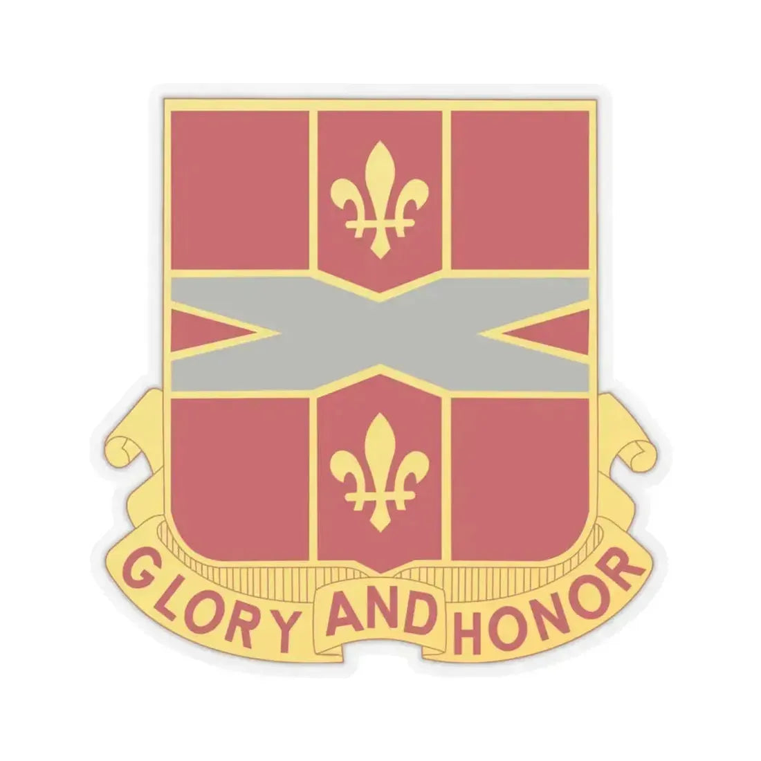 111th Air Defense Artillery Regiment (U.S. Army) STICKER Vinyl Kiss-Cut Decal 6 Inch Transparent - The Sticker Space