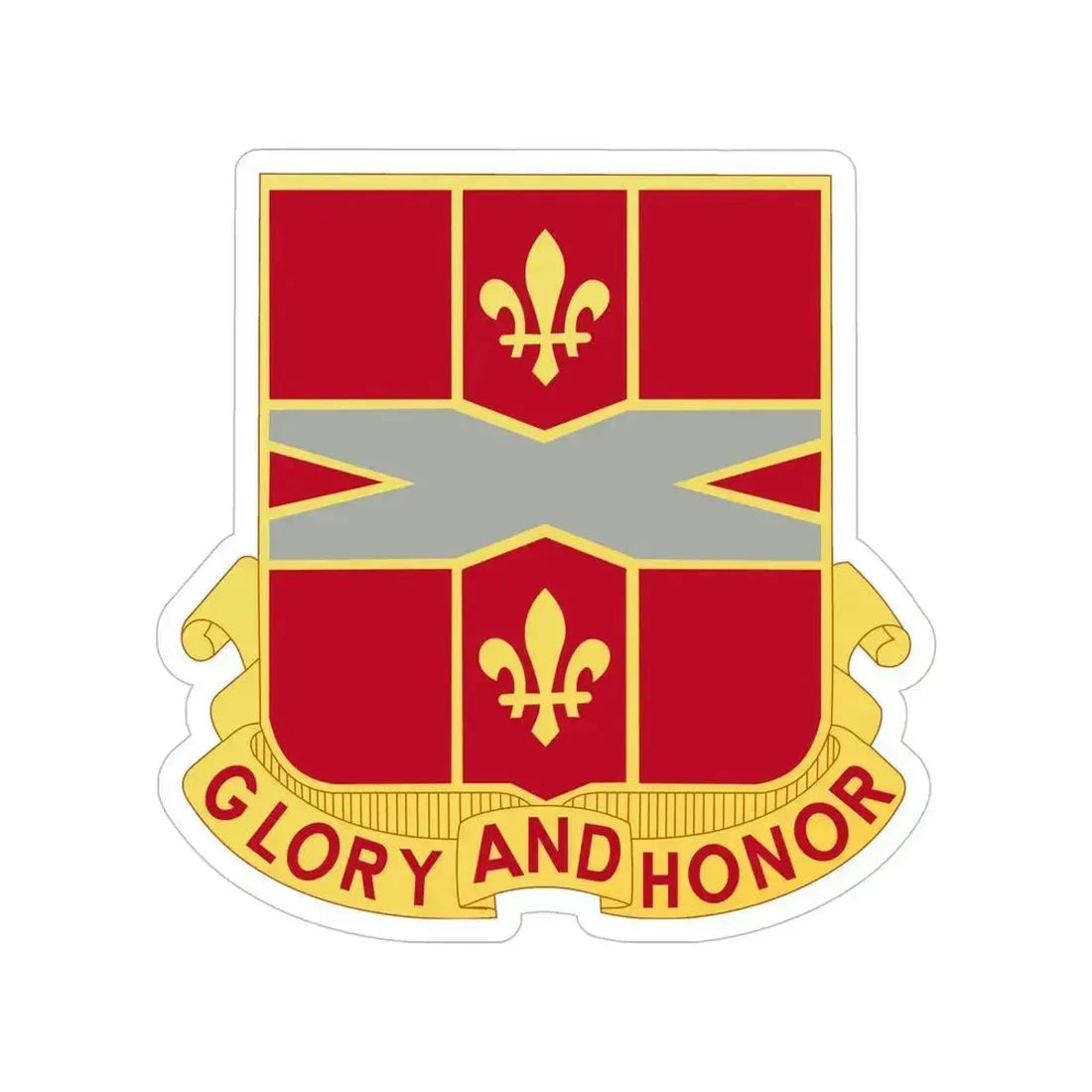 111th Air Defense Artillery Regiment (U.S. Army) Transparent STICKER Die-Cut Vinyl Decal 6 Inch - The Sticker Space