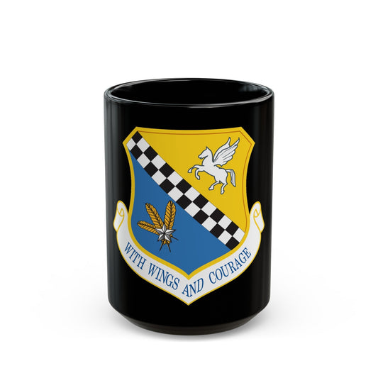 111th Attack Wing (U.S. Air Force) Black Coffee Mug-15oz-The Sticker Space