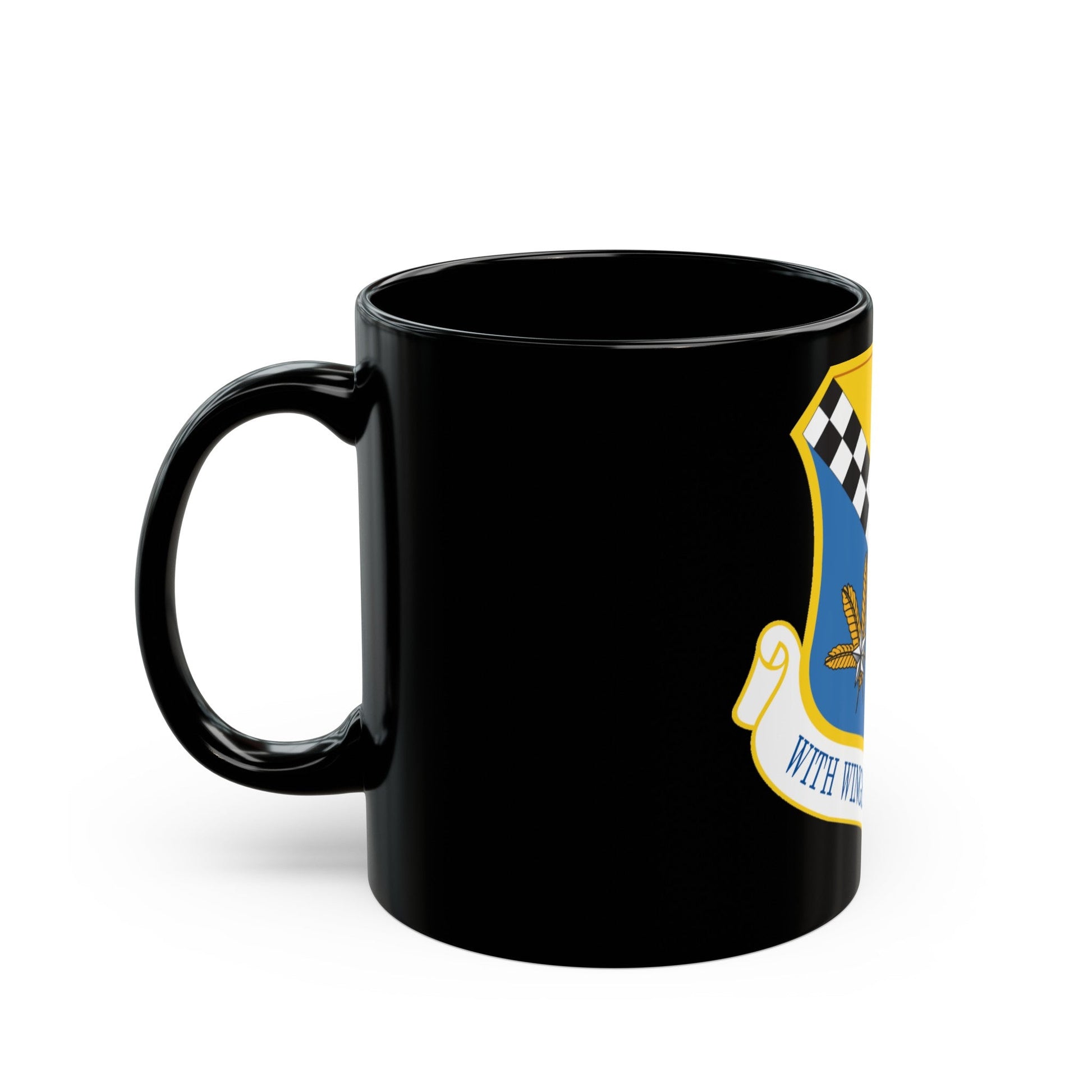 111th Attack Wing (U.S. Air Force) Black Coffee Mug-The Sticker Space