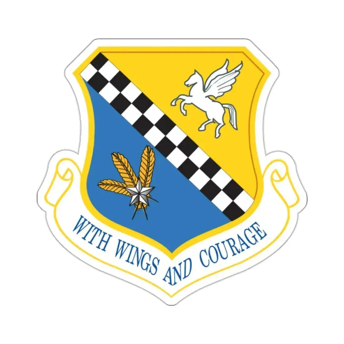 111th Attack Wing (U.S. Air Force) STICKER Vinyl Kiss-Cut Decal - The Sticker Space