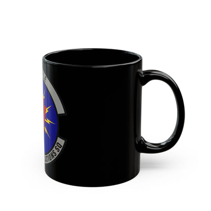 111th Communications Squadron (U.S. Air Force) Black Coffee Mug-The Sticker Space