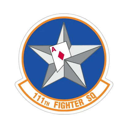 111th Fighter Squadron (U.S. Air Force) STICKER Vinyl Die-Cut Decal 4 Inch - The Sticker Space