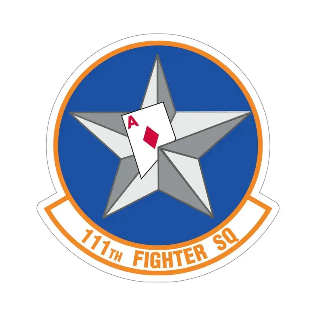 111th Fighter Squadron (U.S. Air Force) STICKER Vinyl Die-Cut Decal - The Sticker Space