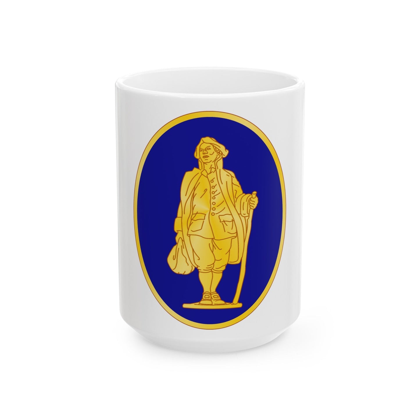 111th Infantry Regiment (U.S. Army) White Coffee Mug-15oz-The Sticker Space