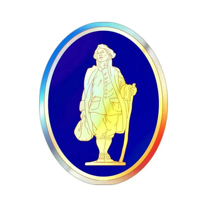 111th Infantry Regiment (U.S. Army) Holographic STICKER Die-Cut Vinyl Decal 2 Inch Holographic - The Sticker Space