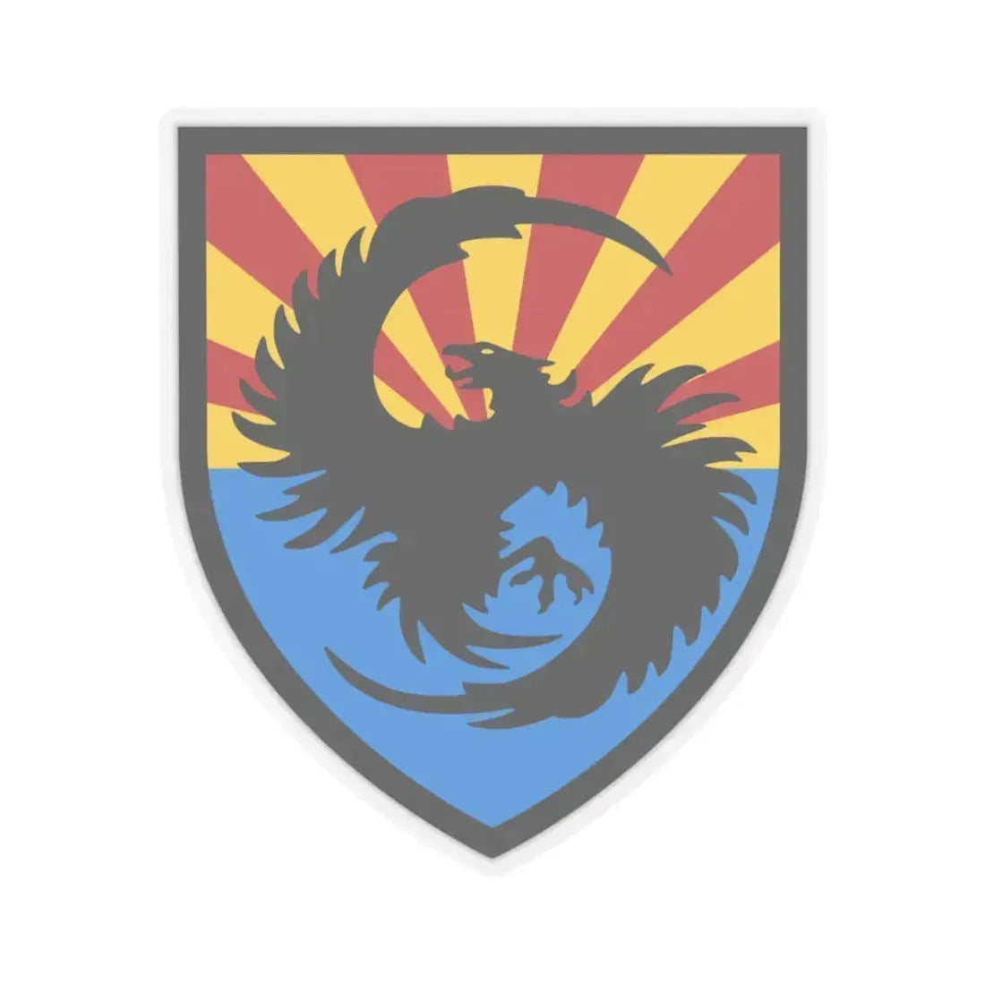 111th Military Intelligence Brigade (U.S. Army) STICKER Vinyl Kiss-Cut Decal 6 Inch Transparent - The Sticker Space