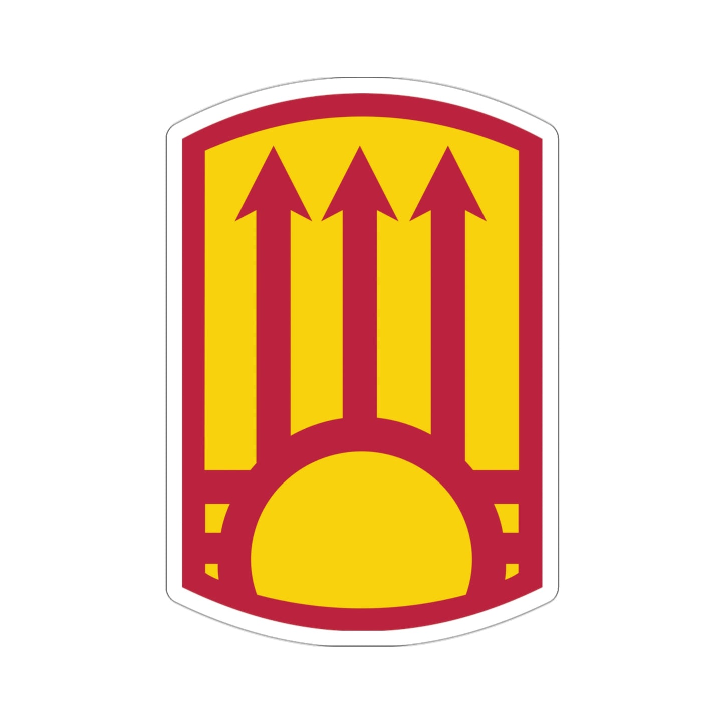 111th Sustainment Brigade (U.S. Army) STICKER Vinyl Die-Cut Decal-3 Inch-The Sticker Space