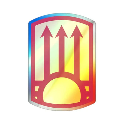 111th Sustainment Brigade (U.S. Army) Holographic STICKER Die-Cut Vinyl Decal - The Sticker Space