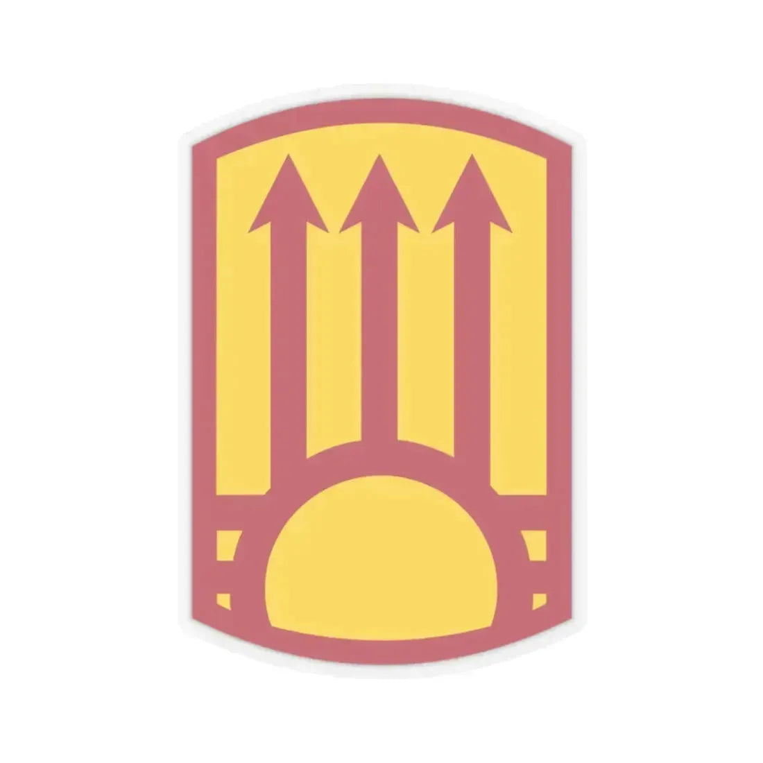 111th Sustainment Brigade (U.S. Army) STICKER Vinyl Kiss-Cut Decal 2 Inch Transparent - The Sticker Space