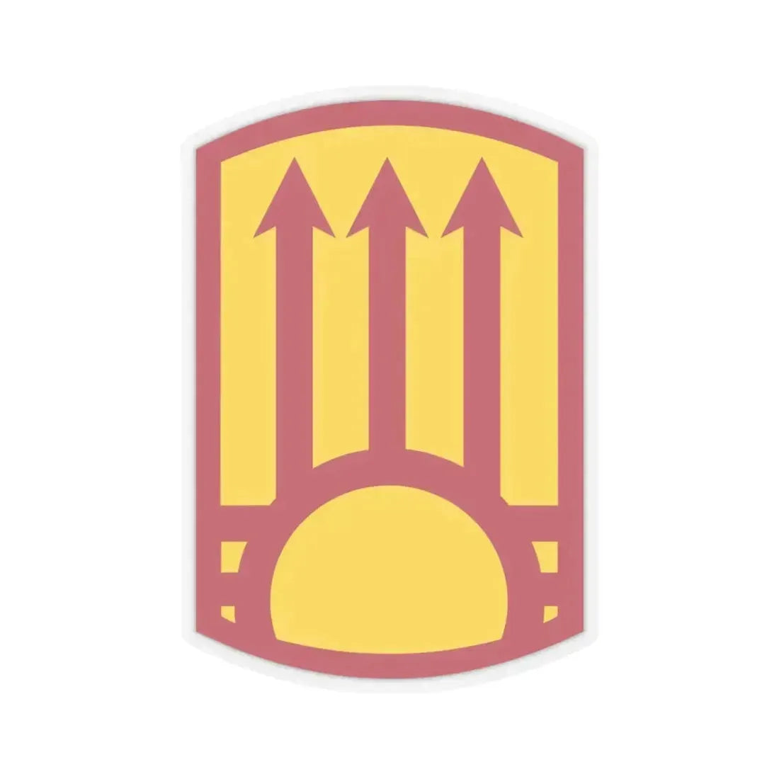 111th Sustainment Brigade (U.S. Army) STICKER Vinyl Kiss-Cut Decal 3 Inch Transparent - The Sticker Space