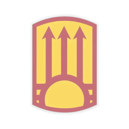 111th Sustainment Brigade (U.S. Army) STICKER Vinyl Kiss-Cut Decal 3 Inch Transparent - The Sticker Space