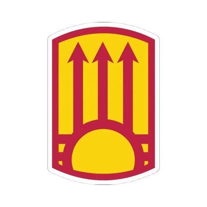 111th Sustainment Brigade (U.S. Army) STICKER Vinyl Kiss-Cut Decal 4 Inch White - The Sticker Space