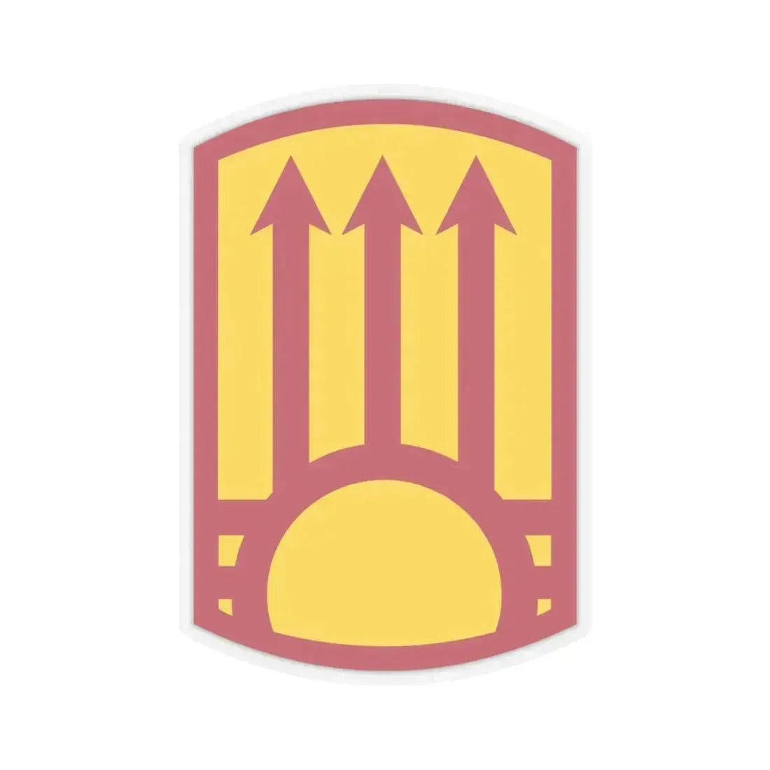 111th Sustainment Brigade (U.S. Army) STICKER Vinyl Kiss-Cut Decal 6 Inch Transparent - The Sticker Space