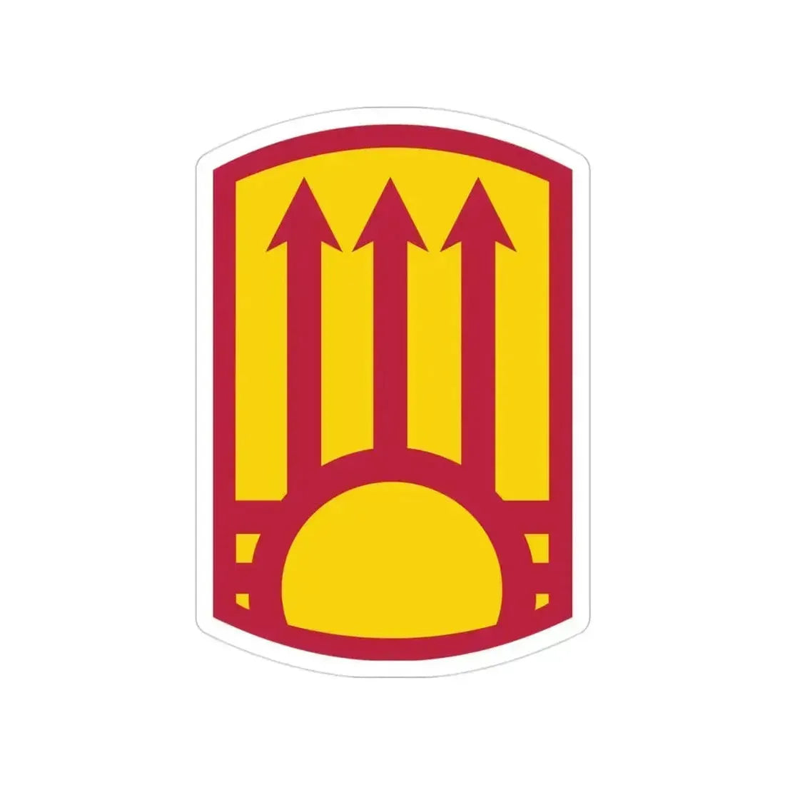 111th Sustainment Brigade (U.S. Army) Transparent STICKER Die-Cut Vinyl Decal 3 Inch - The Sticker Space