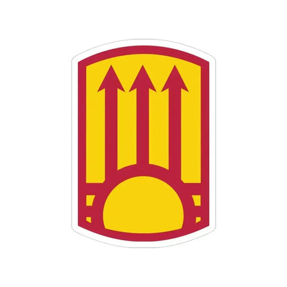 111th Sustainment Brigade (U.S. Army) Transparent STICKER Die-Cut Vinyl Decal 3 Inch - The Sticker Space
