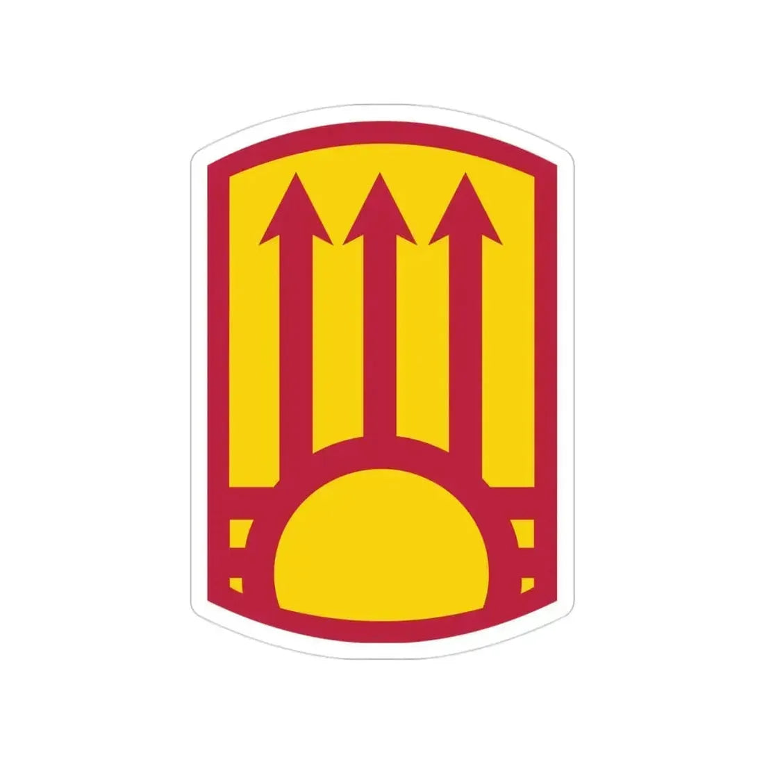 111th Sustainment Brigade (U.S. Army) Transparent STICKER Die-Cut Vinyl Decal - The Sticker Space