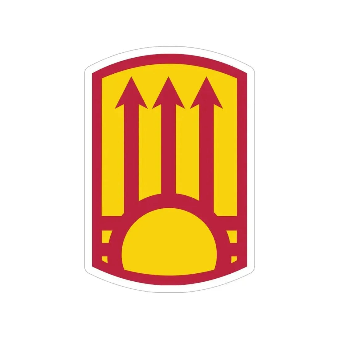 111th Sustainment Brigade (U.S. Army) Transparent STICKER Die-Cut Vinyl Decal - The Sticker Space