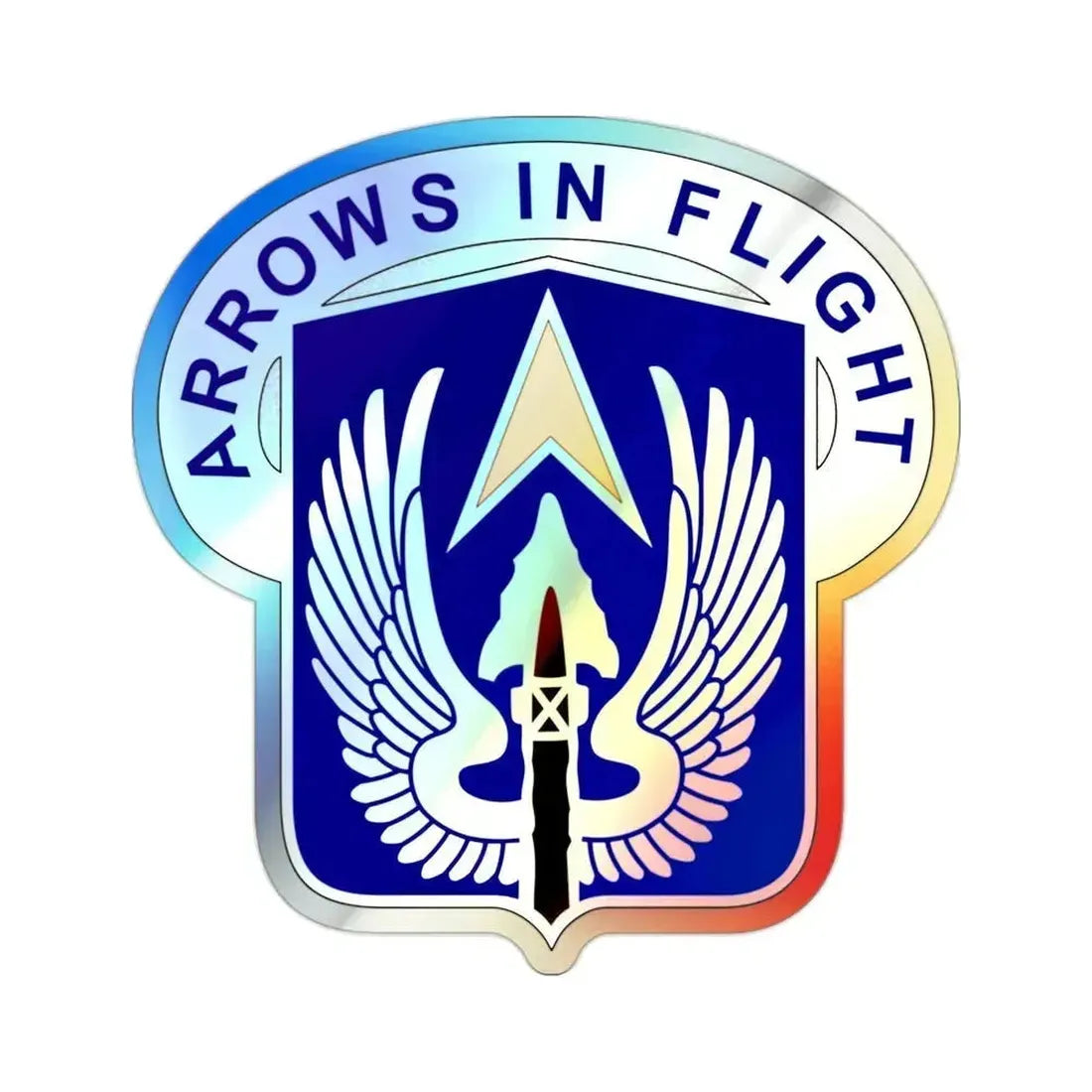112 Aviation Regiment (U.S. Army) Holographic STICKER Die-Cut Vinyl Decal 2 Inch Holographic - The Sticker Space